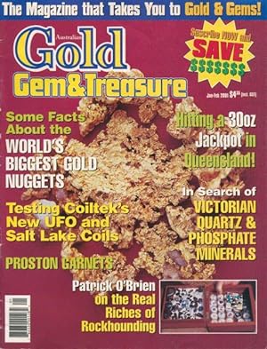 Australian gold gem & treasure, 2001 Annual, 2001 Yearbook , Volume 16 January - February, March,...