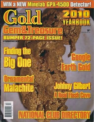 Australian gold gem & treasure, Volume 25 No. 2 and 11 2010.