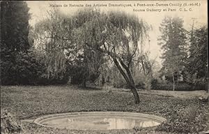 Bild des Verk�ufers f�r Ansichtskarte / Postkarte Pont aux Dames Couilly Seine-et-Marne, Maison de Retraite des Artistes Dramatiques, Source zum Verkauf von akpool.de - akpool GmbH