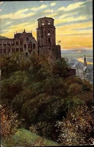 Ansichtskarte / Postkarte Heidelberg am Neckar, Schloss