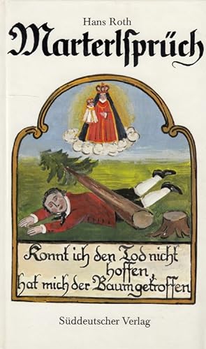 Bild des Verkufers fr Marterlsprch. zum Verkauf von Versandantiquariat Nussbaum