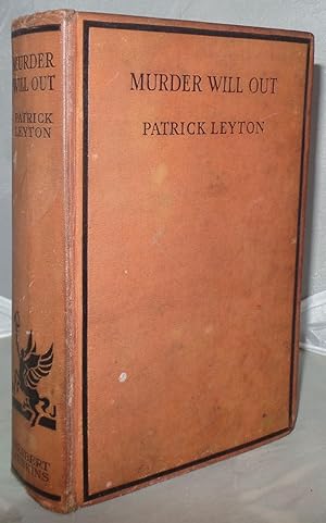 Imagen del vendedor de Murder Will Out a la venta por Besleys Books  PBFA