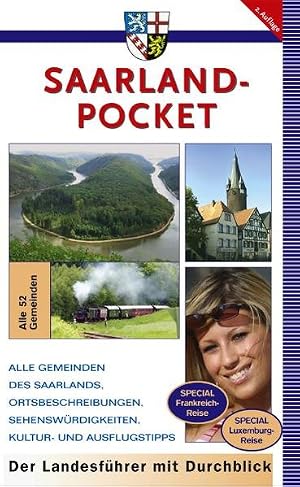 Immagine del venditore per Saarland-Pocket: Der Landesf�hrer mit Durchblick venduto da Antiquariat Armebooks