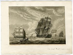 Dutch man of war. Dutch boats. After Joseph POWELL, c.1840