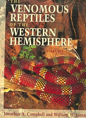 The Venomous Reptiles of the Western Hemisphere - Volume 1 Only