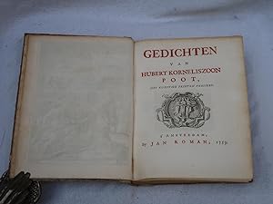 H.K. Poot Gedichten van Hubert Korneliszoon Poot Amsterdam: 1759