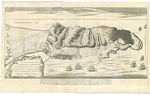Plan of the Town and Fortifications of Gibraltar () ANONYMOUS, c. 1770