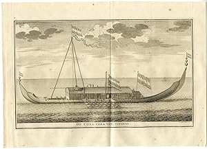 CORA-CORA-TITAWAY-BOAT-INDONESIA After VALENTIJN-VOC, 1724