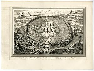 SENEGAL-FULI-PLANTATION-NATIVES Jakob VAN DER SCHLEY after PREVOST, 1747