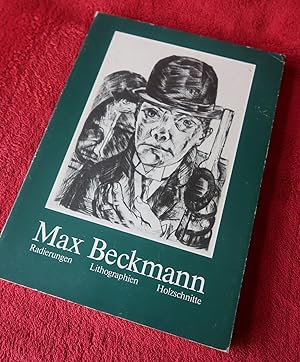 Antique Print-MAX BECKMANN. RADIERUNGEN-LITHOGRAPHIEN-HOLZSCHNITTE-JENTSCH, RALPH ED. published b...