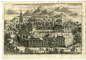 Royal Court of Persia Johannes KIP after STRUYS, 1676
