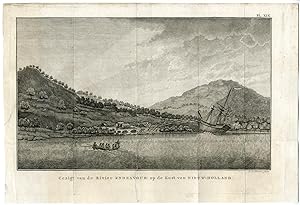 Pl. XIX-AUSTRALIA-ENDEAVOUR RIVER J.S. KLAUBER after COOK, 1795