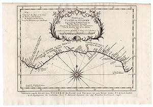 AFRICA-GOLD COAST-IVORY COAST-GUINEE 'Suite de la Coste de Guinee.' Jacobus SCHLEY after PREVOST,...