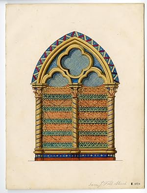 Middle Eastern style architectural gate JAN STERCK, c. 1876