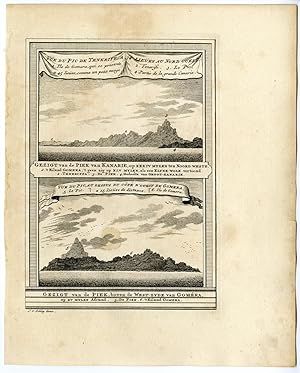 TENERIFE-GOMERA-CANARY ISLANDS-SPAIN Jakob VAN DER SCHLEY after PREVOST, 1747