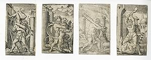 Rare Antique Prints: LABOURS OF HERCULES-COMPL. SET Virgil SOLIS, c.1530-1562