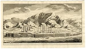 Antique Print-RUINS-DARIUS PALACE-PERSEPOLIS-IRAN-PHILIPS after VALENTIJN-1724