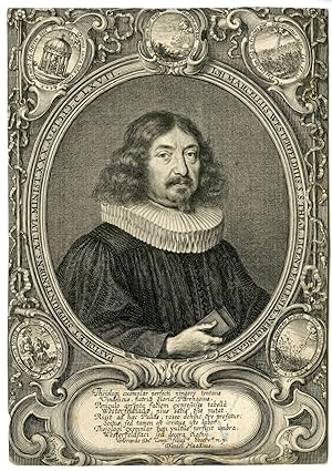 Antique Print-JOHANN MARCELL WESTERFELD-THEOLOGIAN-PORTRAIT-KILIAN after MAYR-c.1680