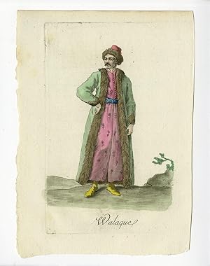 Antique Print-MAN-WALONIA-BELGIUM-COSTUME-Desrais-Grasset-Mixelle-1784