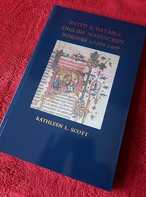 Antique Print-DATED & DATABLE ENGLISH MANUSCRIPT BORDERS-SCOTT, KATHLEEN L published by BIBLIOGRA...
