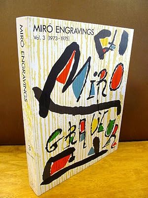 Bild des Verkufers fr Miro engraver - Miro engravings. Vol. III. ( 1973 -1975 ) zum Verkauf von Antiquariat Friederichsen