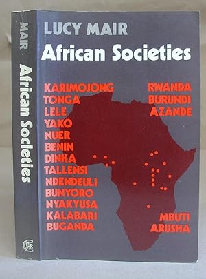 Immagine del venditore per African Societies venduto da Eastleach Books