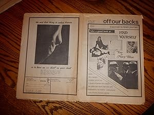 off our backs, a woman's news journal - 2 issues from 1975