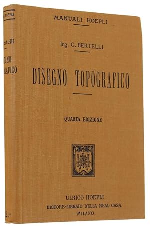 Imagen del vendedor de DISEGNO TOPOGRAFICO. Con 12 tavole e 10 incisioni.: a la venta por Bergoglio Libri d'Epoca