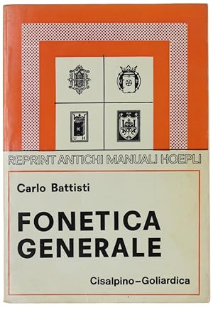 FONETICA GENERALE.: