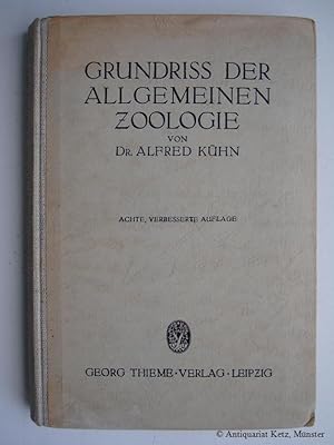 Grundriss der allgemeinen Zoologie. 8., verbesserte Auflage.