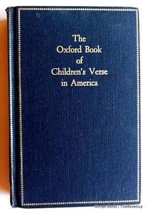 The Oxford Book of Children's Verse in America (Oxford Books of Verse)