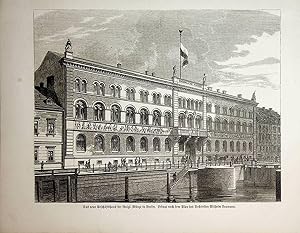 BERLIN, Münze, Gebäude errichtet 1868-1871, nach Plänen von Wilhelm Neumann (1826-1907), Ansicht ...