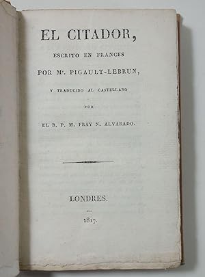 El Citador -1è traduction - castellano