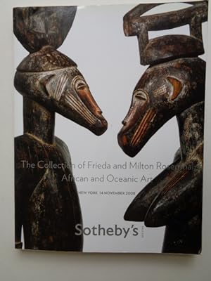 The Collection of Frieda and Milton Rosenthal: African and Oceanic Art