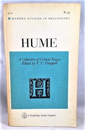 Seller image for Hume: A Collection of Critical Essays for sale by Great Expectations Rare Books