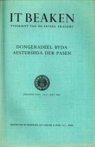 Seller image for Dongeradeel byda aestersiida der Pasen. ( It Beaken. Jiergong XXVI-nr 2 ) for sale by Antiquariaat Parnassos vof