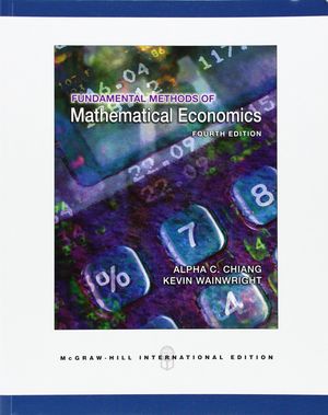 Seller image for FUNDAMENTAL METHODS OF MATHEMATICAL ECONOMICS. for sale by Antrtica