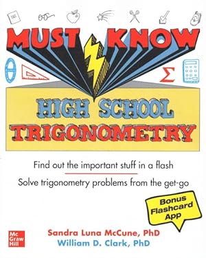 Bild des Verkufers fr Must Know High School Trigonometry zum Verkauf von GreatBookPrices