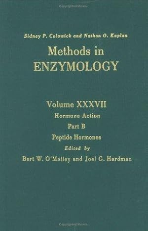Hormone Action, Part B: Peptide Hormones (Volume 37) (Methods in Enzymology (Volume 37))
