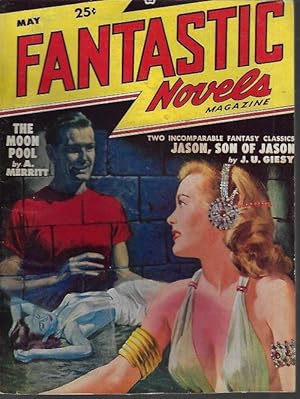 Imagen del vendedor de FANTASTIC NOVELS Magazine: May 1948 ("The Moon Pool") a la venta por Books from the Crypt