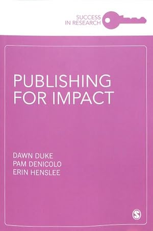 Seller image for Publishing for Impact for sale by GreatBookPrices