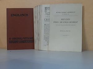 Seller image for Brieflicher Sprach- und Sprech-Unterricht Englisch. Fr das Selbsstudium Erwachsener for sale by Andrea Ardelt