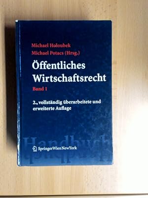 Seller image for Handbuch des ffentlichen Wirtschaftsrechts. Band 1. for sale by avelibro OHG