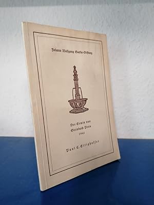 Der Erwin von Steinbach-Preis 1941 an Paul C. Ettighofer