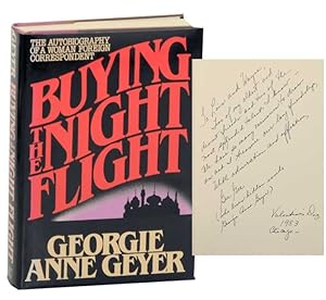 Bild des Verkufers fr Buying The Night Flight: The Autobiography of a Woman Foreign Correspondent (Signed Association Copy) zum Verkauf von Jeff Hirsch Books, ABAA