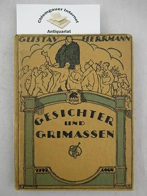 Bild des Verkufers fr Gesichter und Grimassen. Skizzen und Grotesken. Mit 6 Tafeln mit Illustrationen von Otto Buchholz. Fnfundfnfzigster Zweifusterdruck. zum Verkauf von Chiemgauer Internet Antiquariat GbR