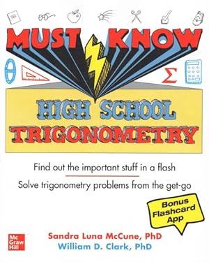 Bild des Verkufers fr Must Know High School Trigonometry zum Verkauf von GreatBookPrices