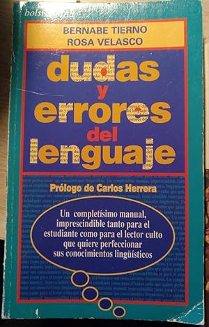 Immagine del venditore per DUDAS Y ERRORES DEL LENGUAJE. venduto da Libreria Lopez de Araujo