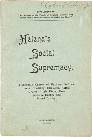 HELENA'S SOCIAL SUPREMACY