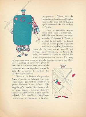 Bild des Verkufers fr Gazette du bon ton. Art, modes & frivolits. N 6. 1924 zum Verkauf von LIBRAIRIE GIL-ARTGIL SARL